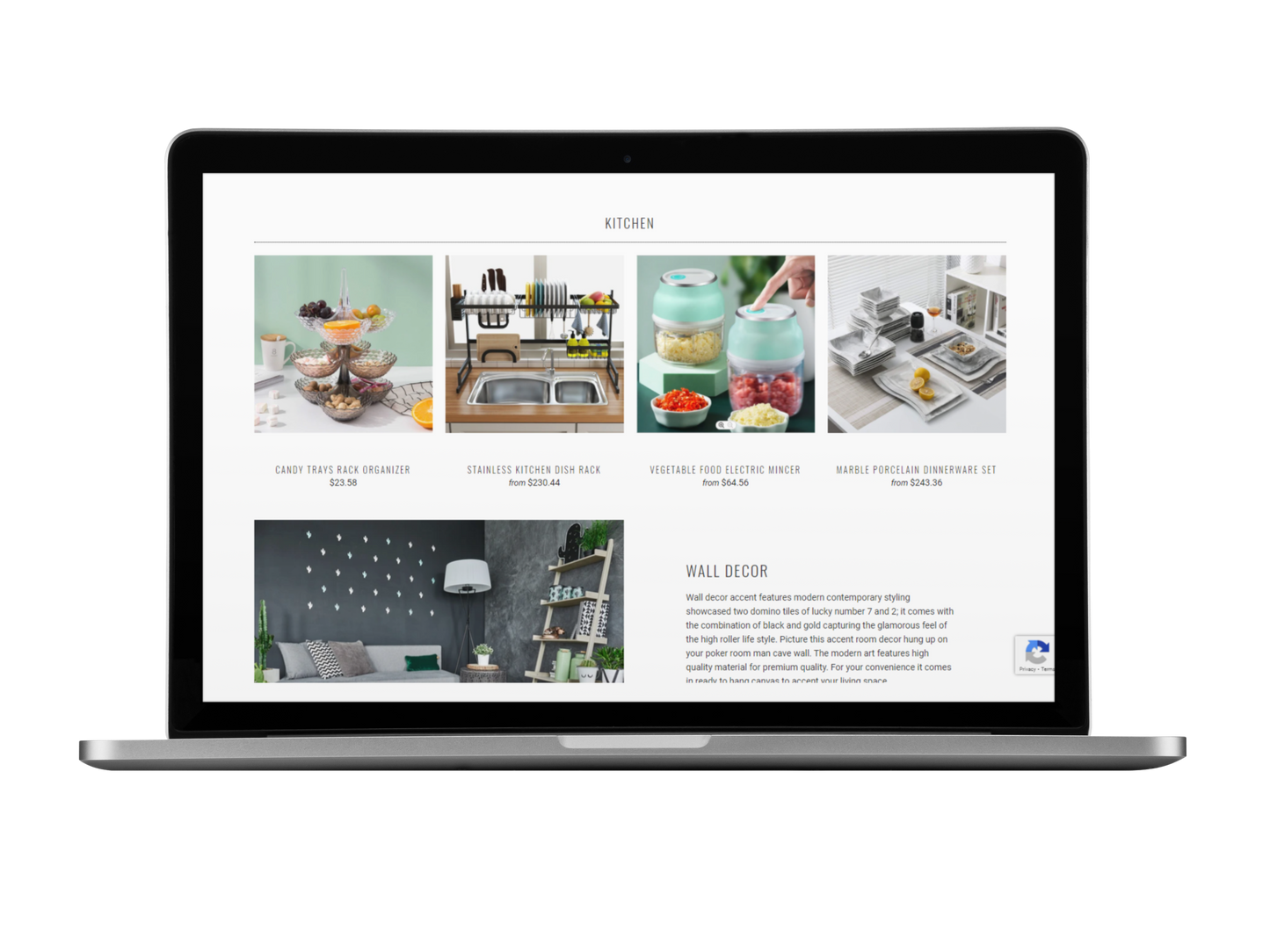 Home Decor....password "view" for demo