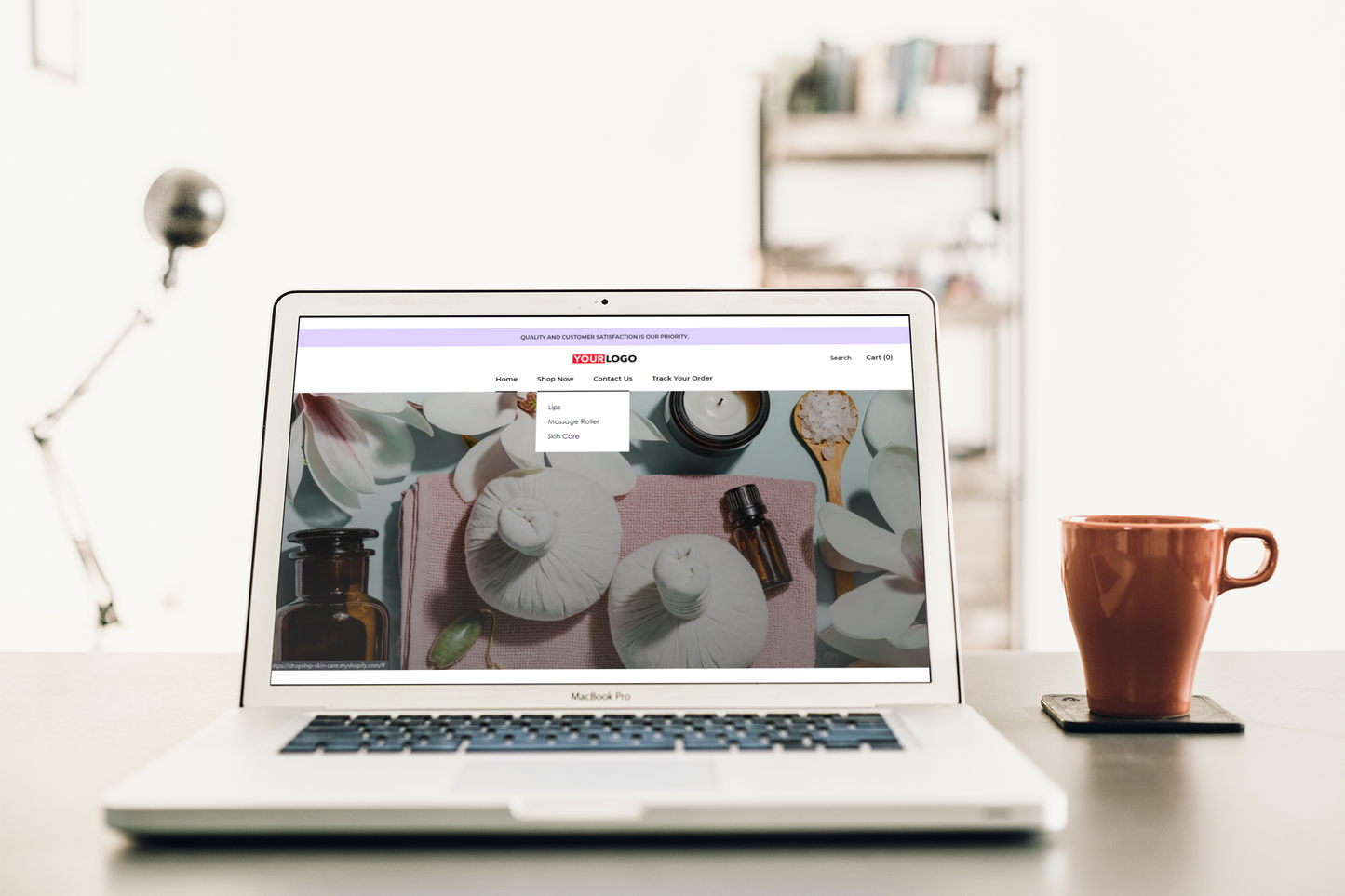 Skin Care.....password "view" for demo